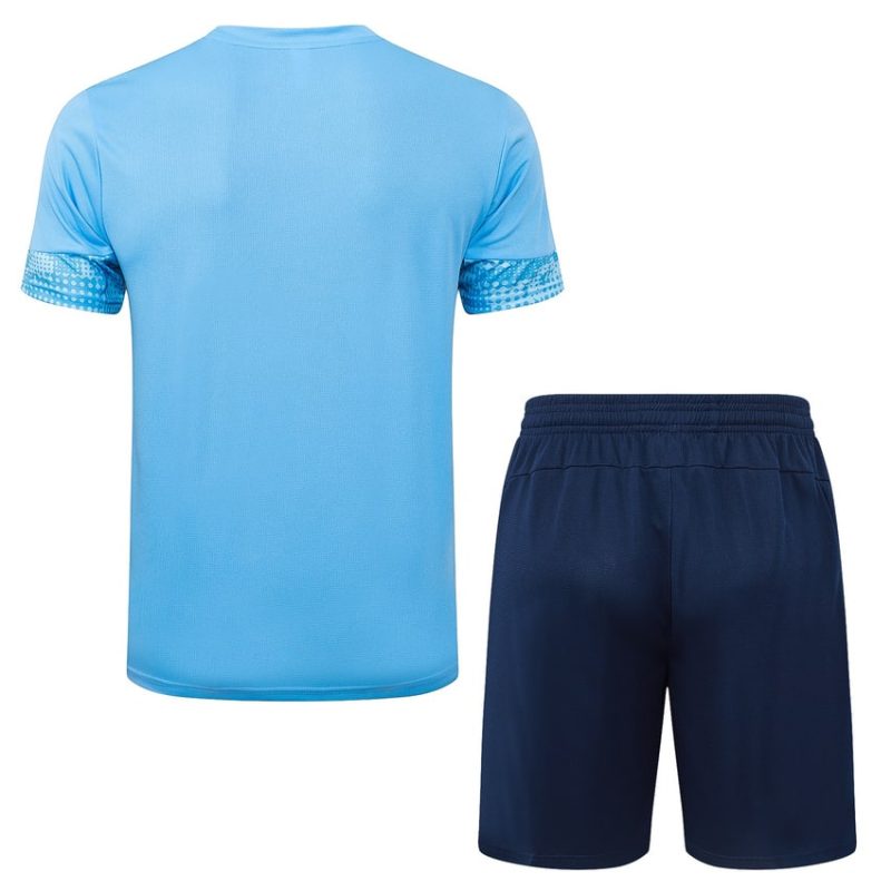 Ensemble Maillot Short Manchester City 2025 2026 Bleu Ciel