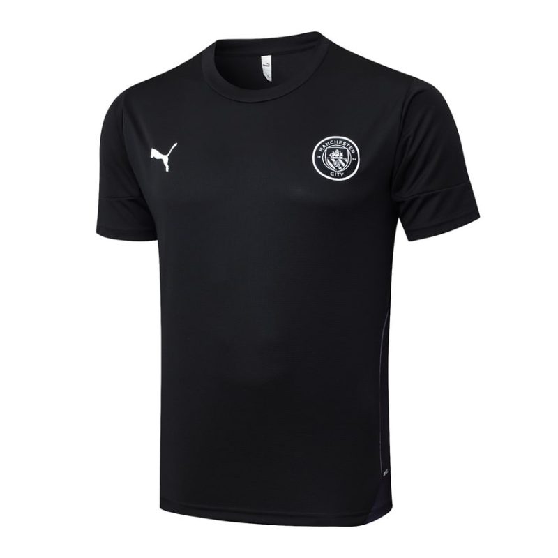 Ensemble Maillot Short Manchester City 2025 2026 Noir Sombre