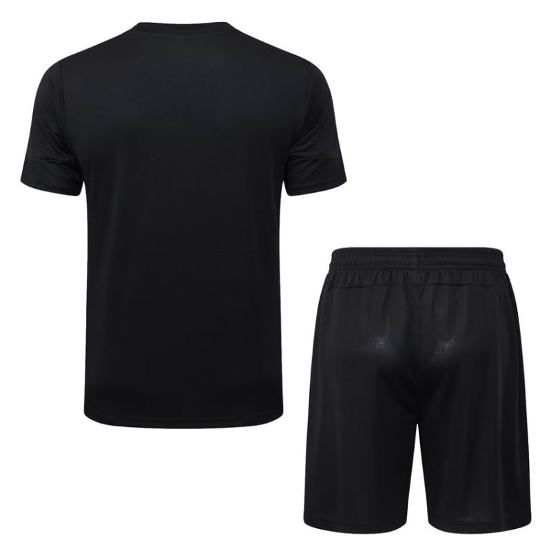 Ensemble Maillot Short Manchester City 2025 2026 Noir Sombre