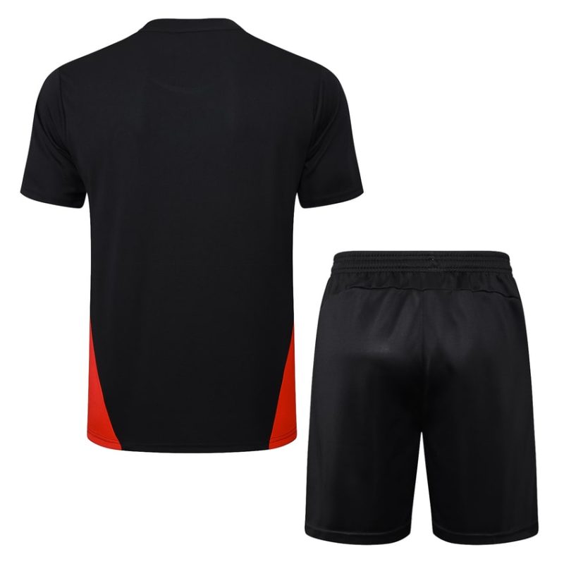 Ensemble Maillot Short Milan AC 2024 2025 Noir Ensemble Maillot Short Milan AC 2024 2025 Noir