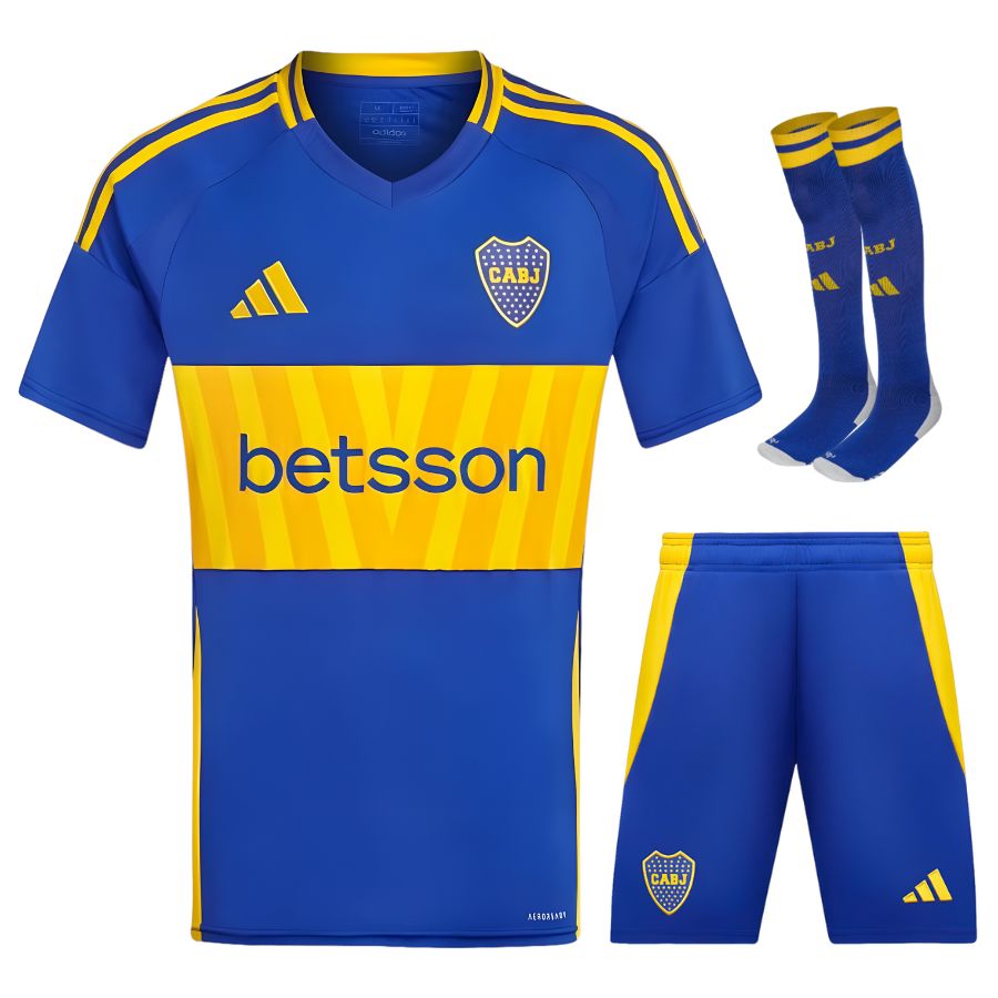 Maillot Kit Enfant Boca Junior Domicile 2024 2025 Maillot Kit Enfant Boca Junior Domicile 2024 2025