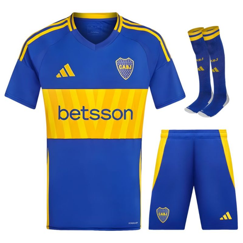 Maillot Kit Enfant Boca Junior Domicile 2024 2025 Maillot Kit Enfant Boca Junior Domicile 2024 2025