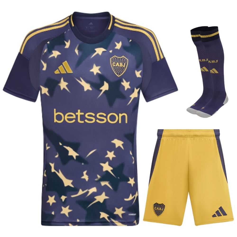 Maillot Kit Enfant Boca Junior Third 2025 2026 Maillot Kit Enfant Boca Junior Third 2025 2026