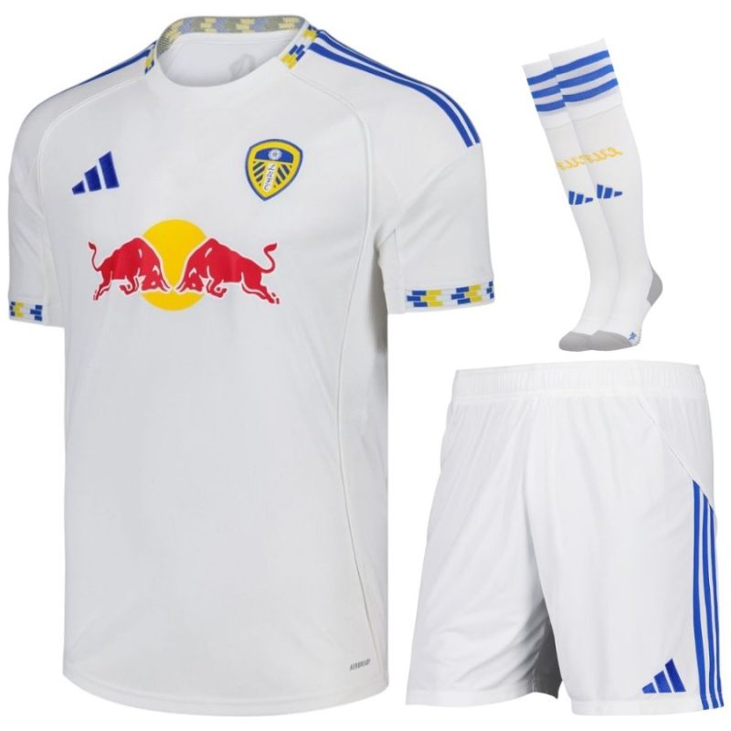 Maillot Kit Enfant Leeds United Domicile 2025 2026