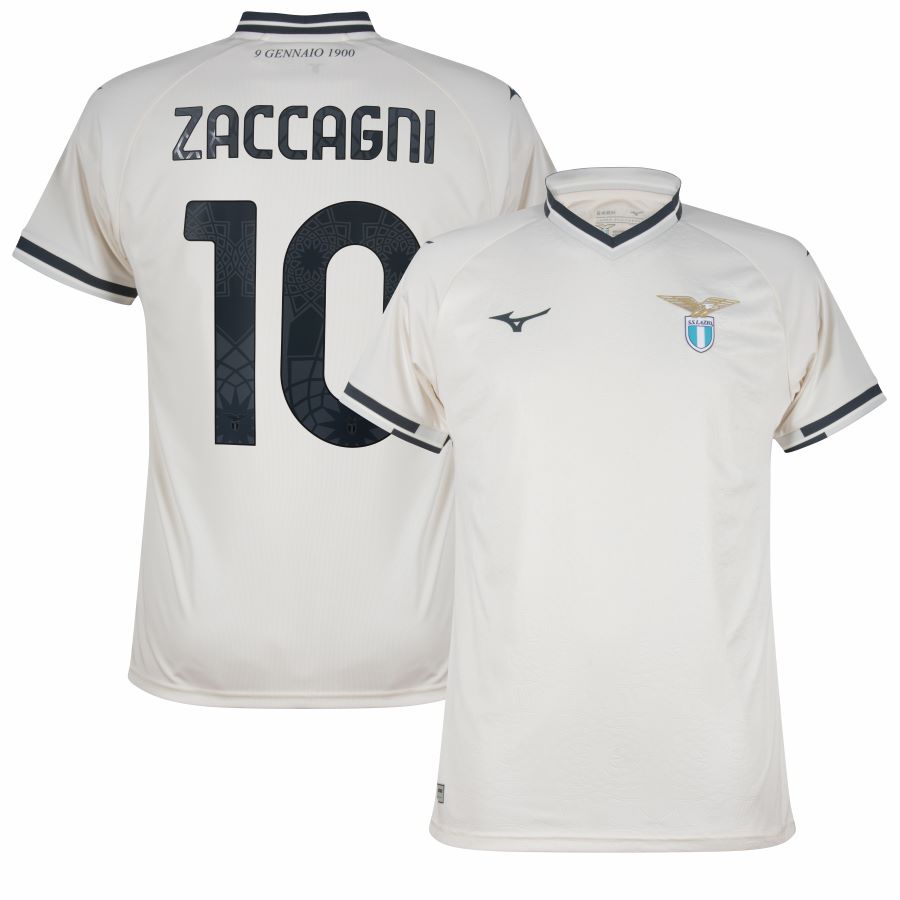 Maillot Lazio Exterieur 2025 2026 Zaccagni 10