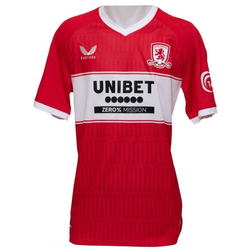 Maillot Middlesbrough Domicile 2025 2026 Maillot Middlesbrough Domicile 2025 2026