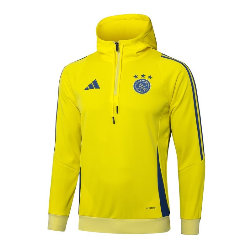 Survetement Ajax Sweat 2024 2025 Jaune Survetement Ajax Sweat 2024 2025 Jaune