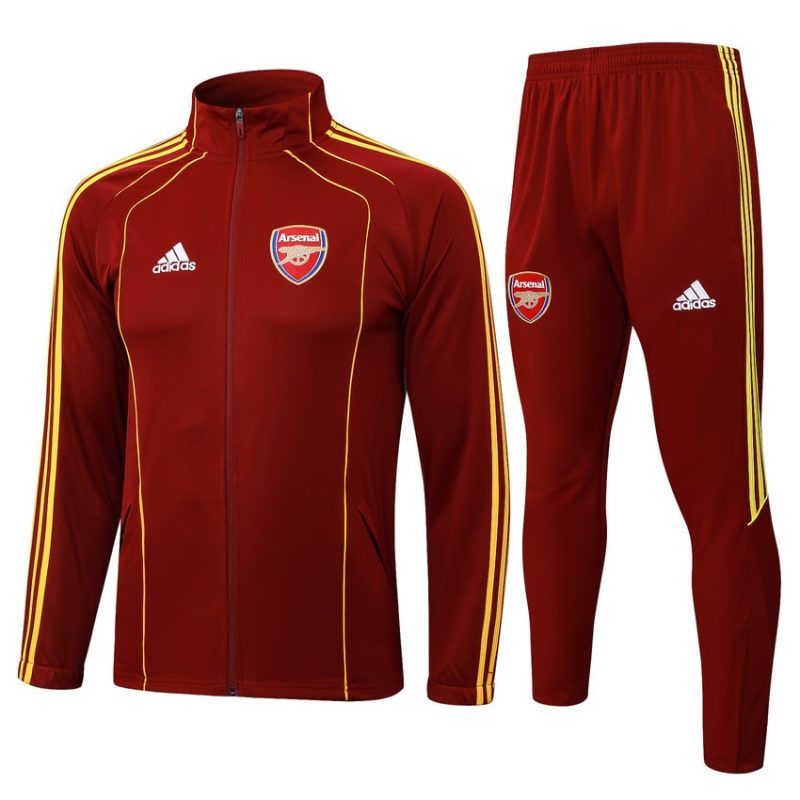 Survetement Arsenal Veste 2025 2026 Rouge Foncé Survetement Arsenal Veste 2025 2026 Rouge Foncé