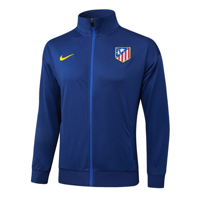 Survetement Atletico Madrid Veste 2025 2026 Bleu Sombre