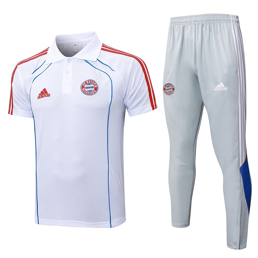 Survetement Bayern Munich Polo 2025 2026 Blanc