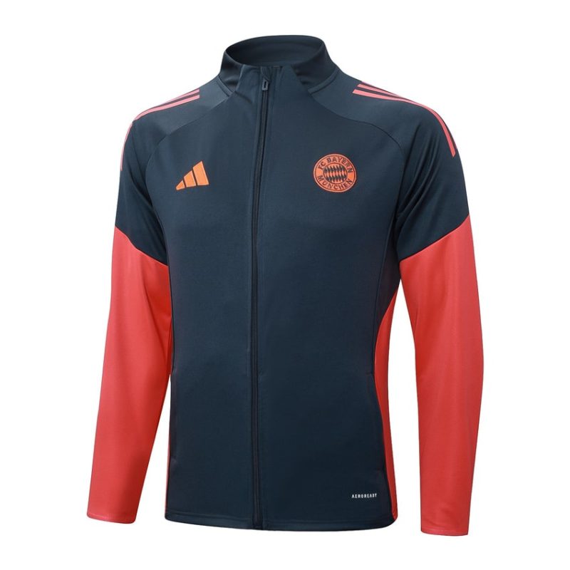 Survetement Bayern Munich Veste 2025 2026 Noir Rouge