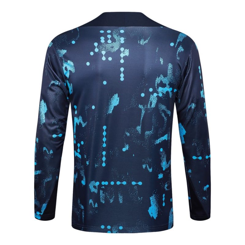 Survetement Chelsea Training 2024 2025 Bleu Motif Survetement Chelsea Training 2024 2025 Bleu Motif