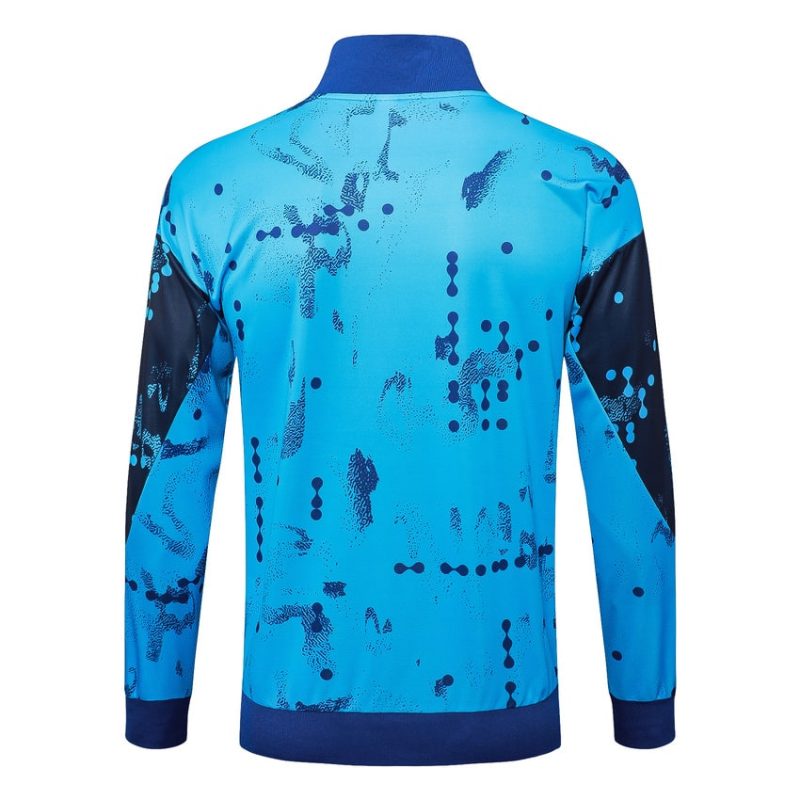 Survetement Chelsea Veste 2024 2025 Bleu Ciel