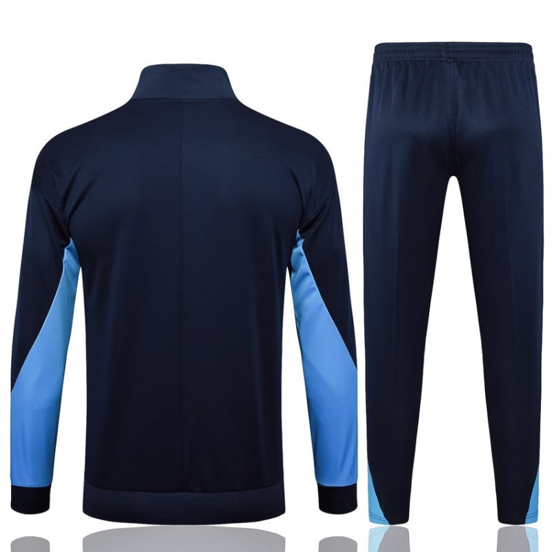 Survetement Chelsea Veste 2024 2025 Bleu Foncé