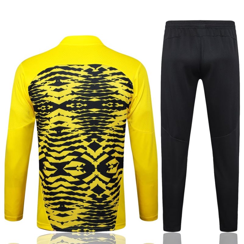 Survetement Dortmund Training 2024 2025 Jaune Noir Survetement Dortmund Training 2024 2025 Jaune Noir