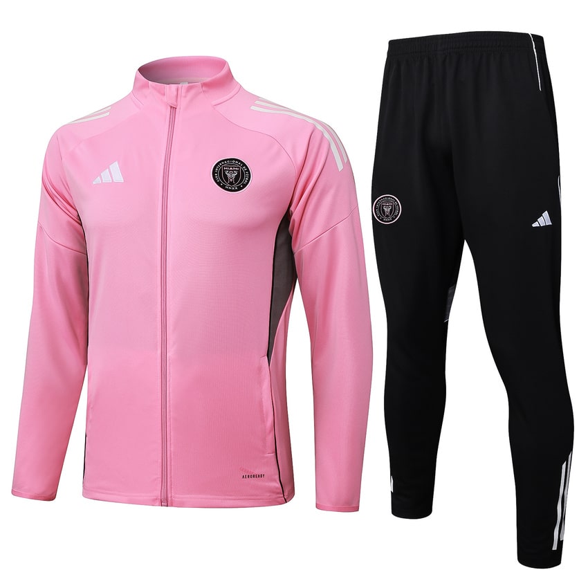 Survetement Inter Miami Veste 2025 2026 Rose Clair Survetement Inter Miami Veste 2025 2026 Rose Clair