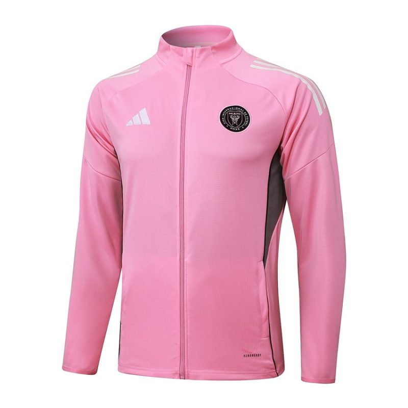 Survetement Inter Miami Veste 2025 2026 Rose Clair Survetement Inter Miami Veste 2025 2026 Rose Clair