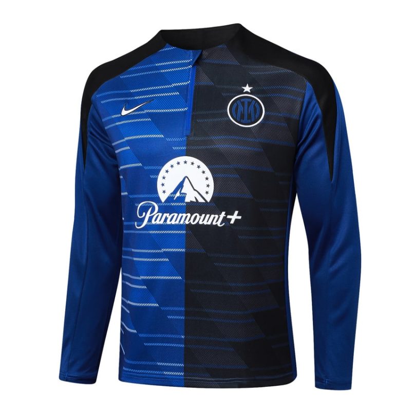 Survetement Inter Milan Training 2024 2025 Bleu Noir Survetement Inter Milan Training 2024 2025 Bleu Noir