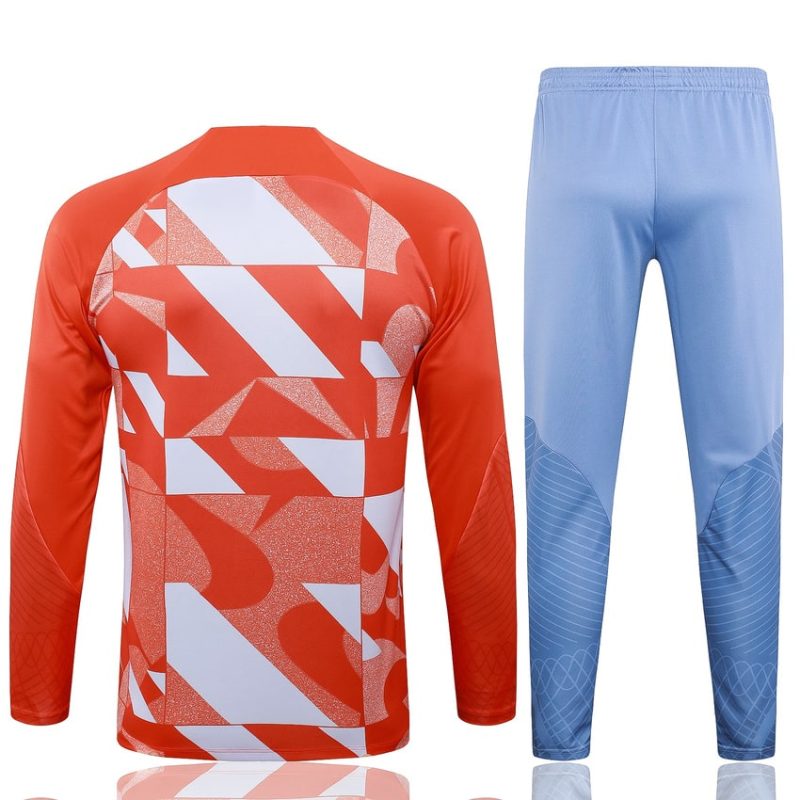 Survetement Inter Milan Training 2024 2025 Rouge Blanc