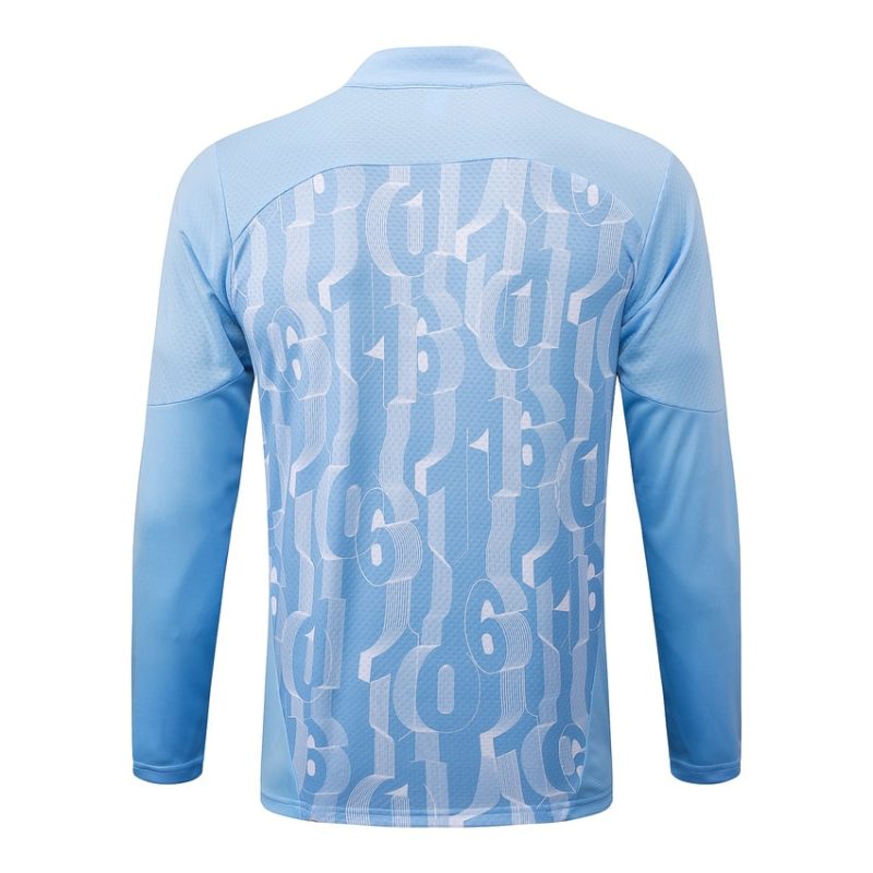 Survetement Manchester City Training 2024 2025 Bleu Ciel