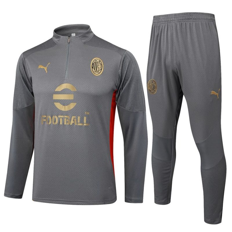 Survetement Milan AC Training 2024 2025 Gris
