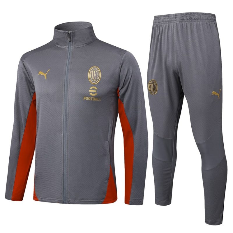 Survetement Milan AC Veste 2024 2025 Gris