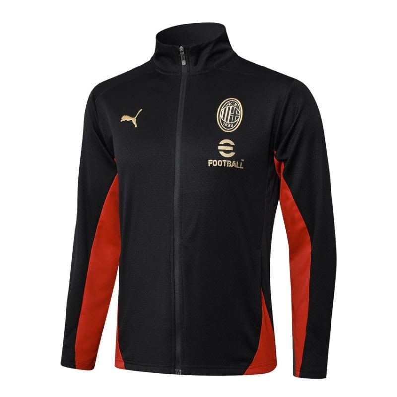 Survetement Milan AC Veste 2024 2025 Noir