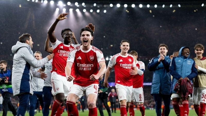 Bối cảnh trận đấu: Arsenal tranh vô địch C1 đối đầu West Ham đua trụ hạng tại derby London.
