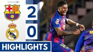 Barcelona 2-0 Real Madrid: El Clásico Rạng Sáng 11/05