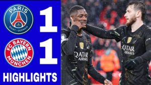 Bayern Munich 1-1 PSG: Dembele đưa PSG vào chung kết Champions League 